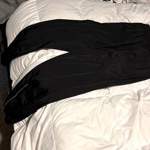 Black Polyamide Joggers